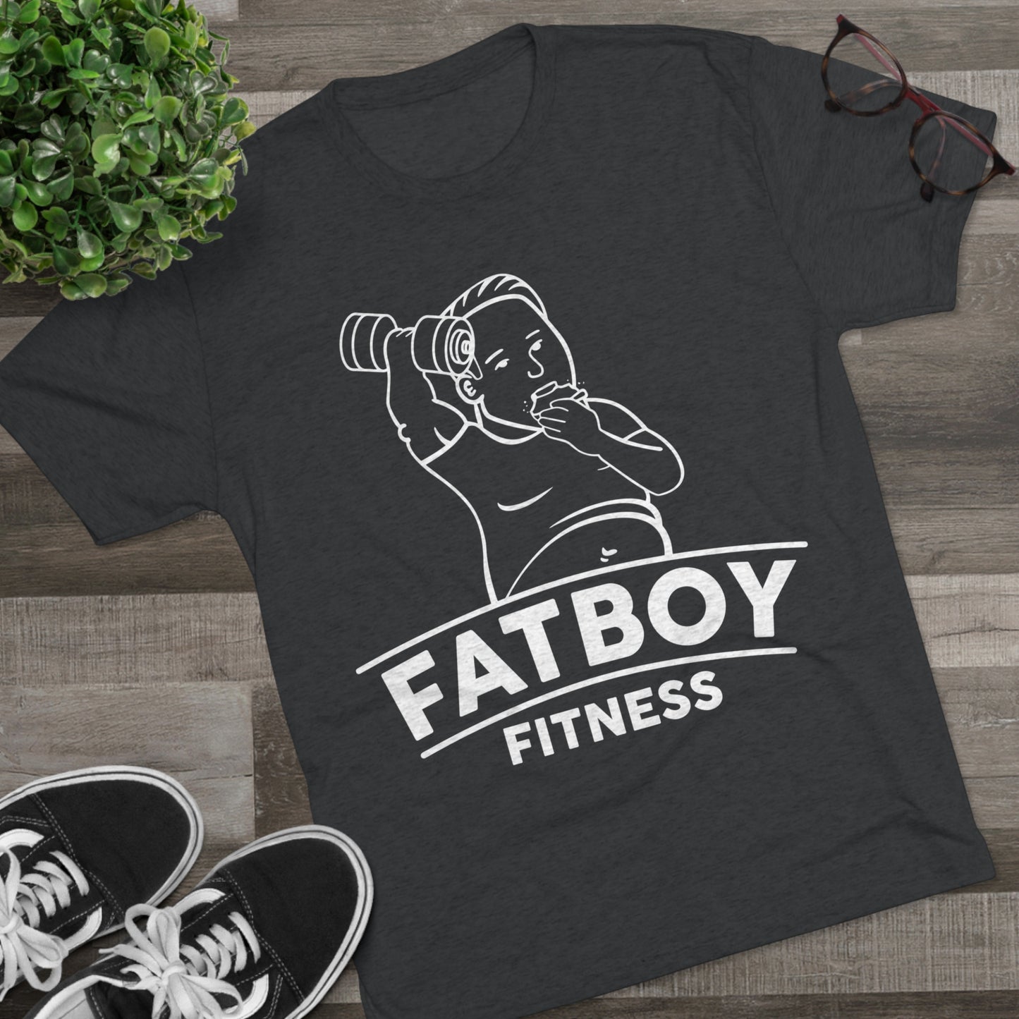Fatboy Fitness 80% Cacao Tee