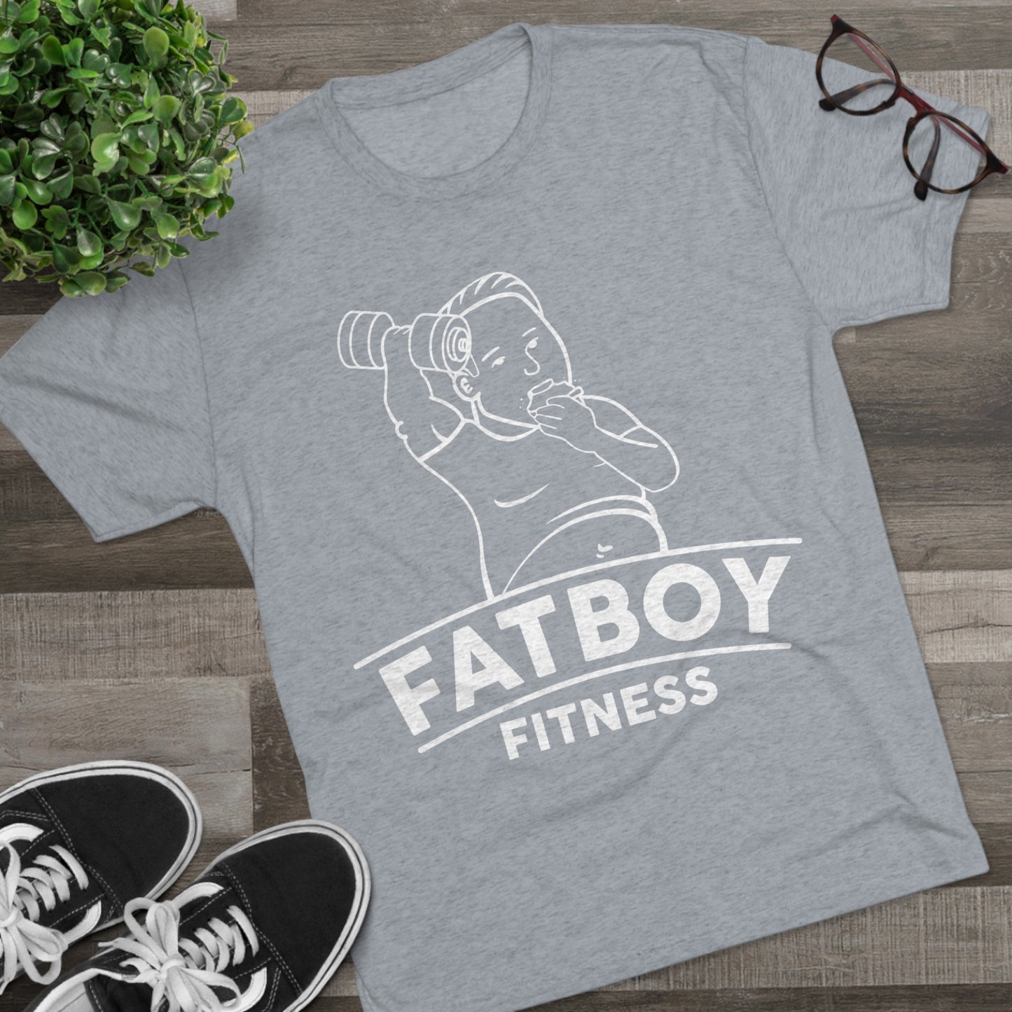 Fatboy Fitness Grey Boy Tee