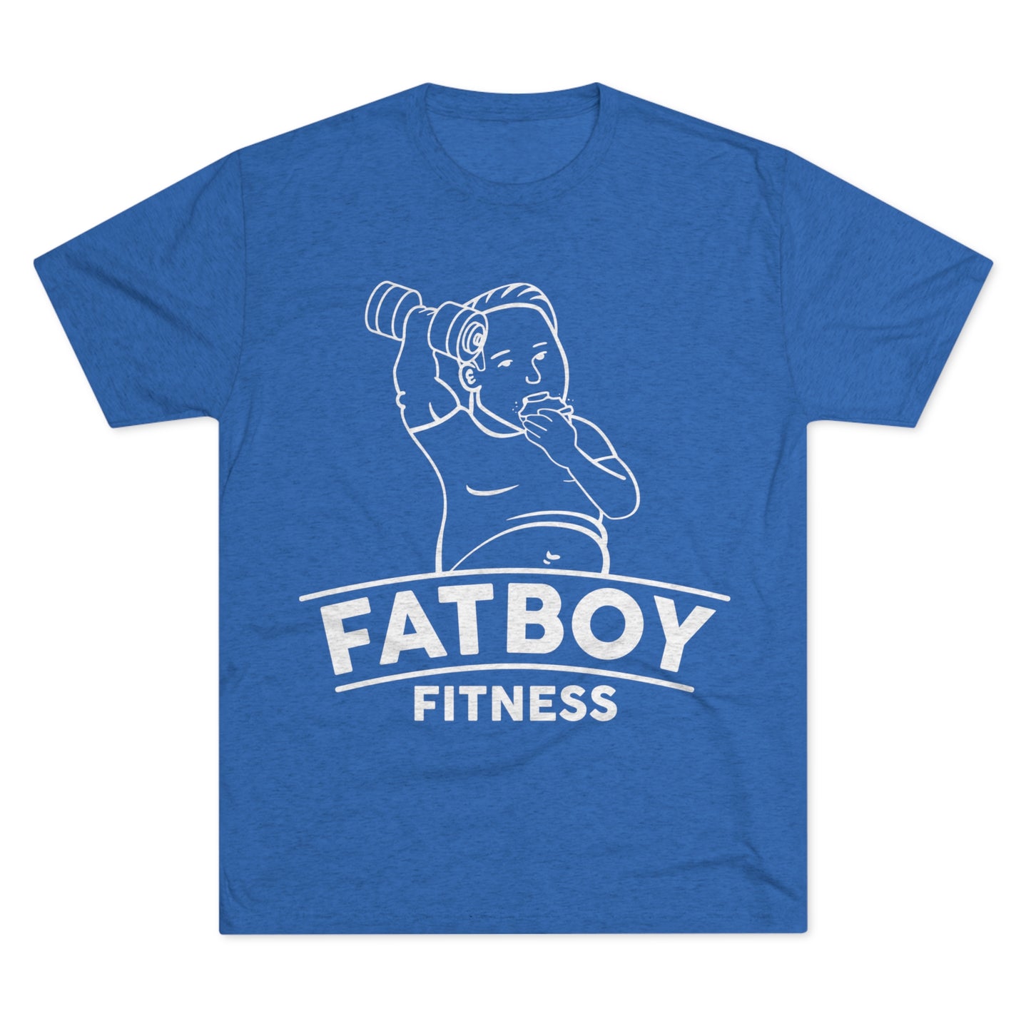 Fatboy Fitness Blue Balls Tee