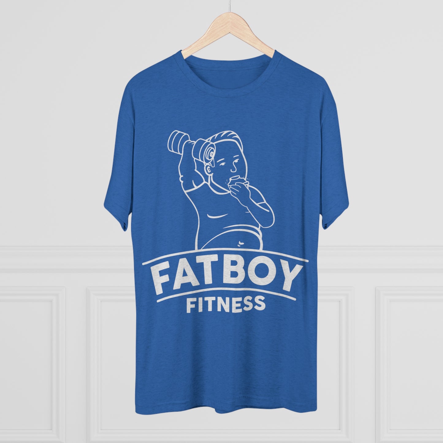 Fatboy Fitness Blue Balls Tee