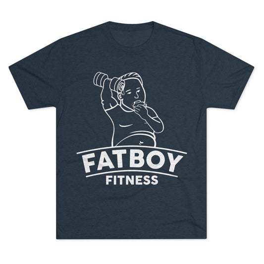 Fatboy Fitness In The Navy Tee